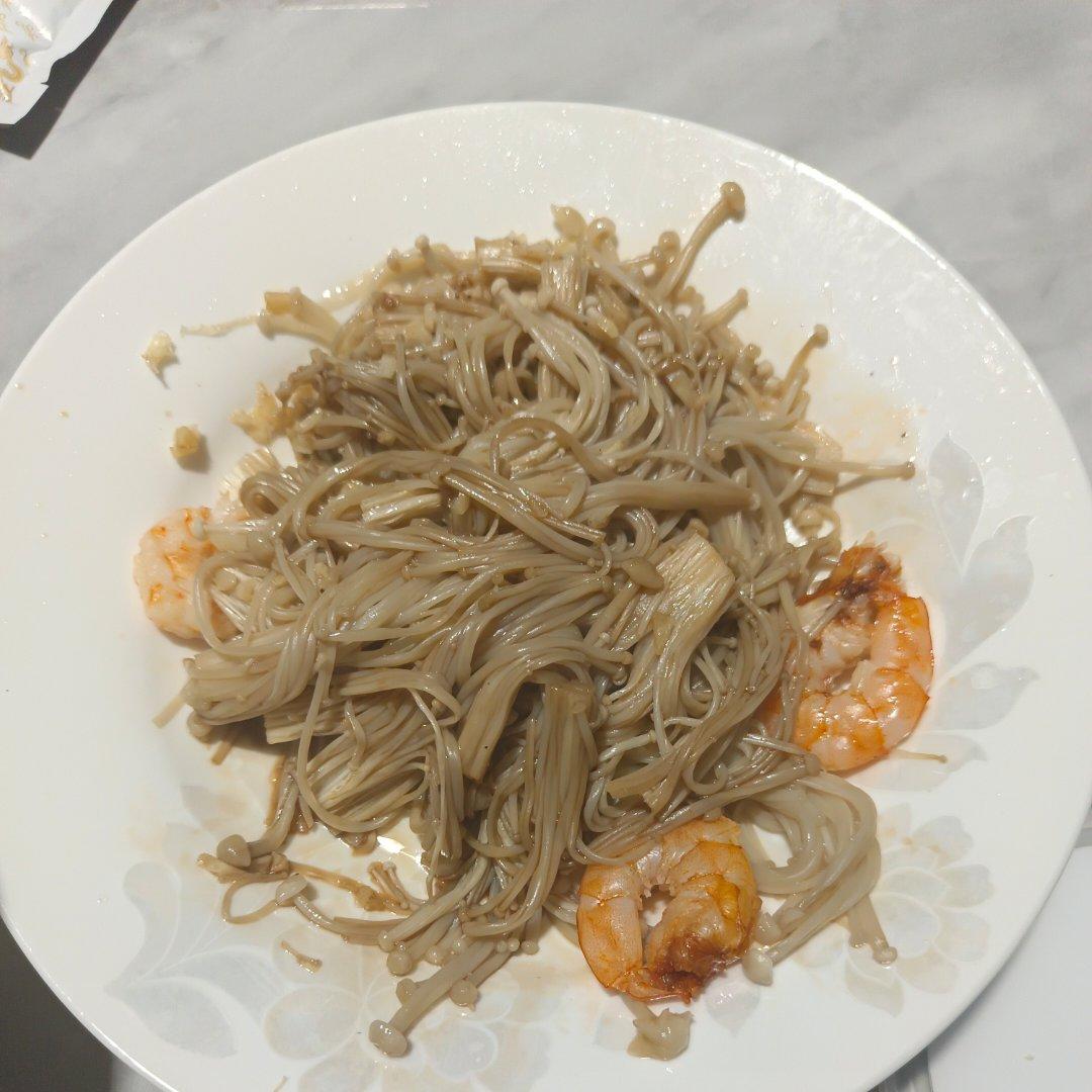 蒜蓉蒸金针菇