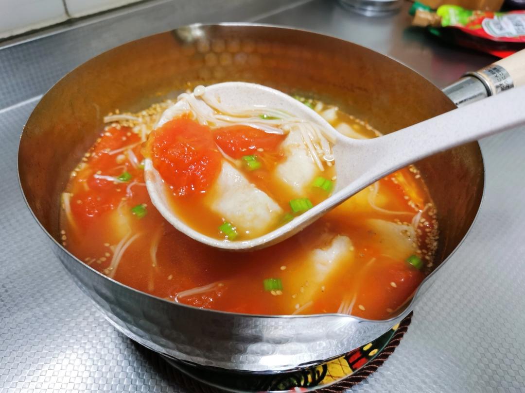 低脂食谱🌟番茄龙利鱼汤🌟低热量高蛋白