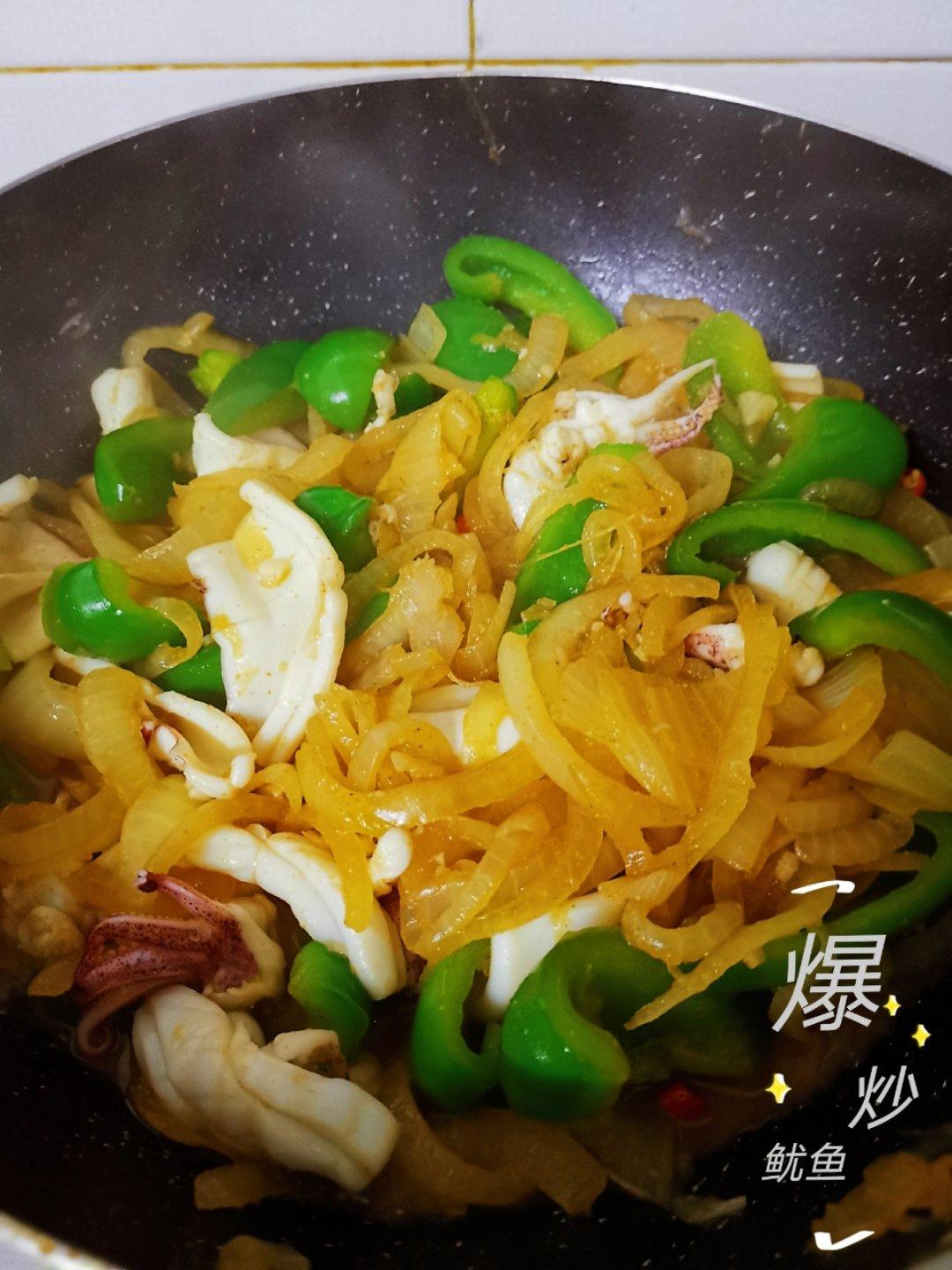 爆炒鱿鱼