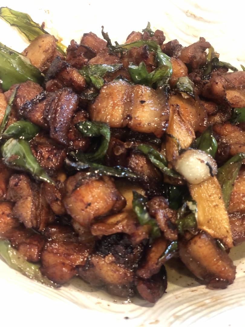 农家小炒肉【记忆中勾魂的油汤】