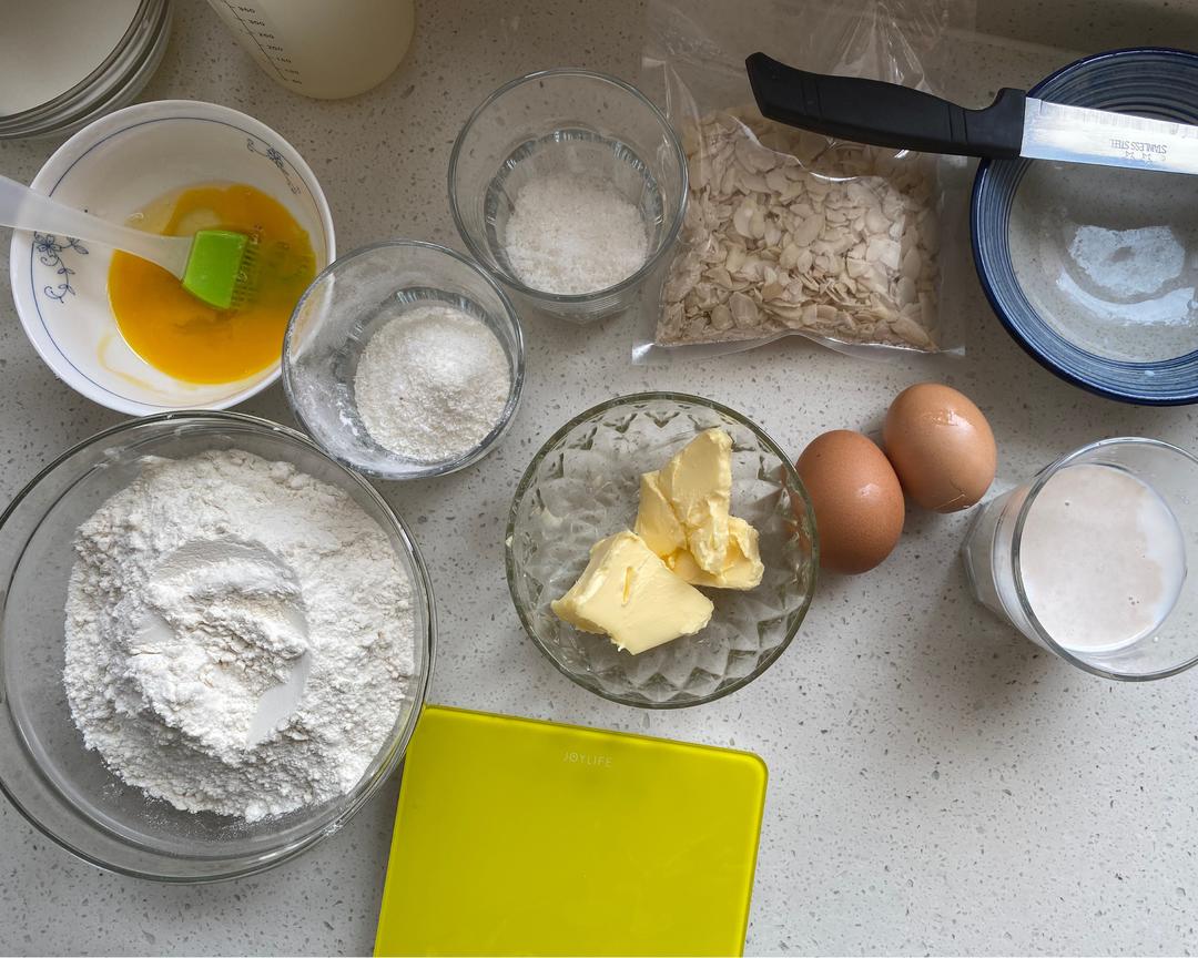 纯奶手撕吐司的做法 步骤1