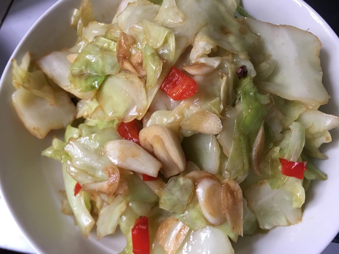 蚝油手撕包菜
