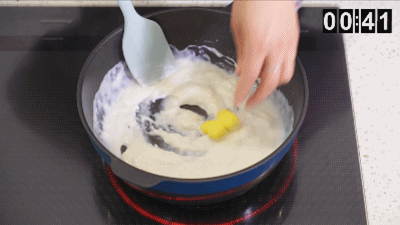 鲜奶麻薯的做法 步骤3