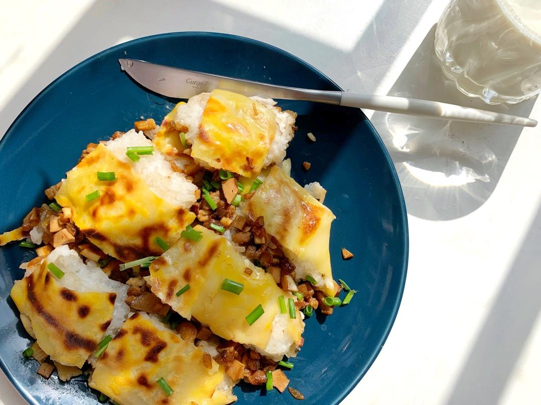 不用去武汉就能吃到的【武汉三鲜豆皮】