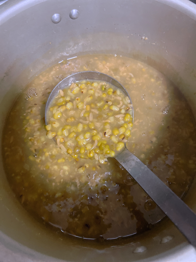 高压锅版清凉解暑绿豆汤