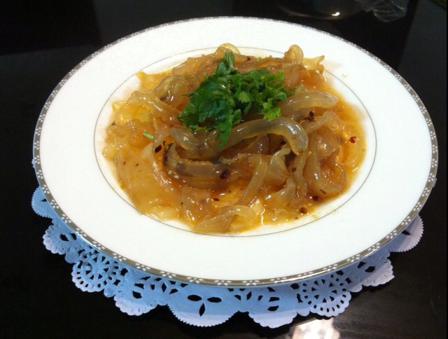 微微梵做的凉拌海蜇