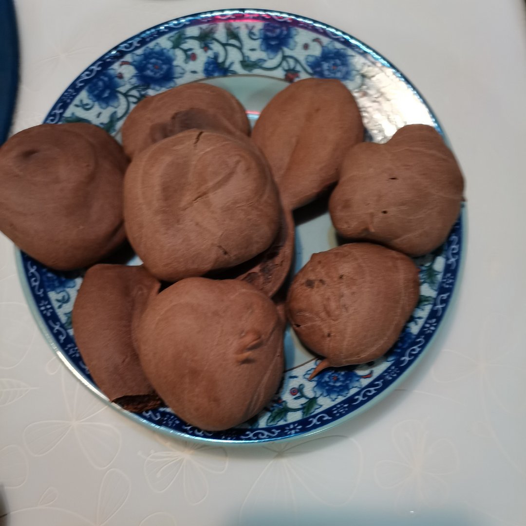 巧克力麻薯🍫烤箱糯米粉版｜巧克力味糯叽叽