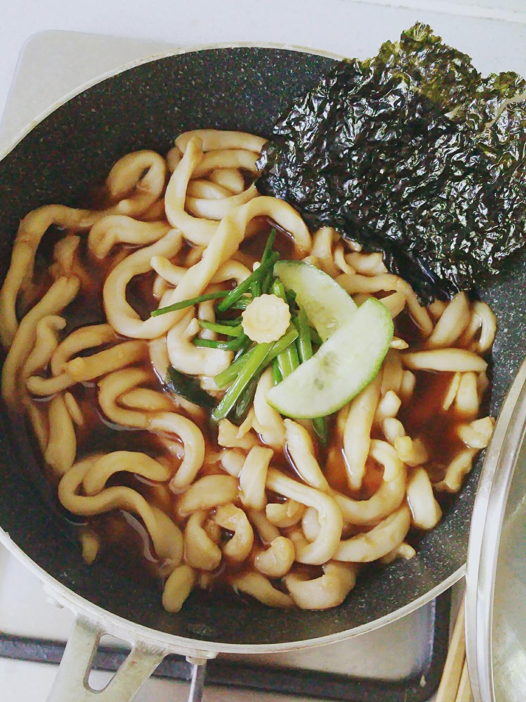 冷乌冬(かけうどん)