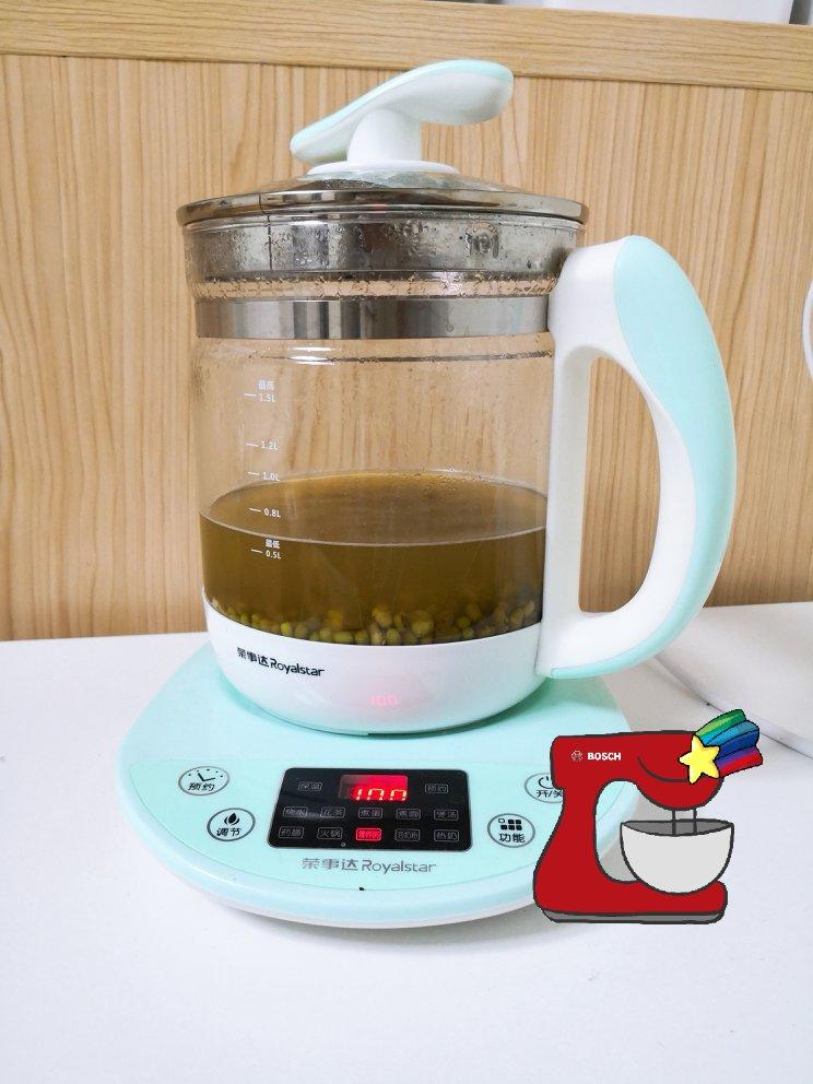 快手绿豆汤（微波炉+养生壶）