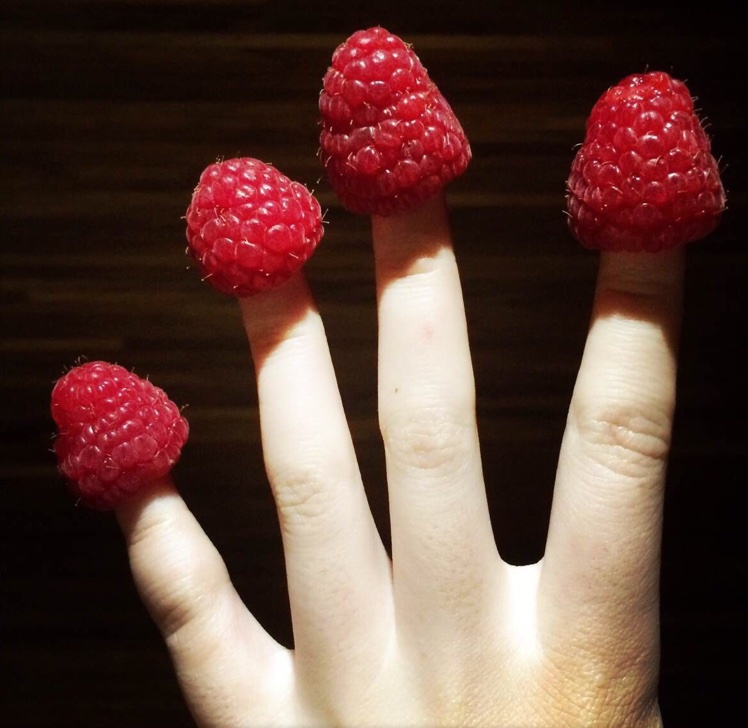 手指树莓❤❤❤