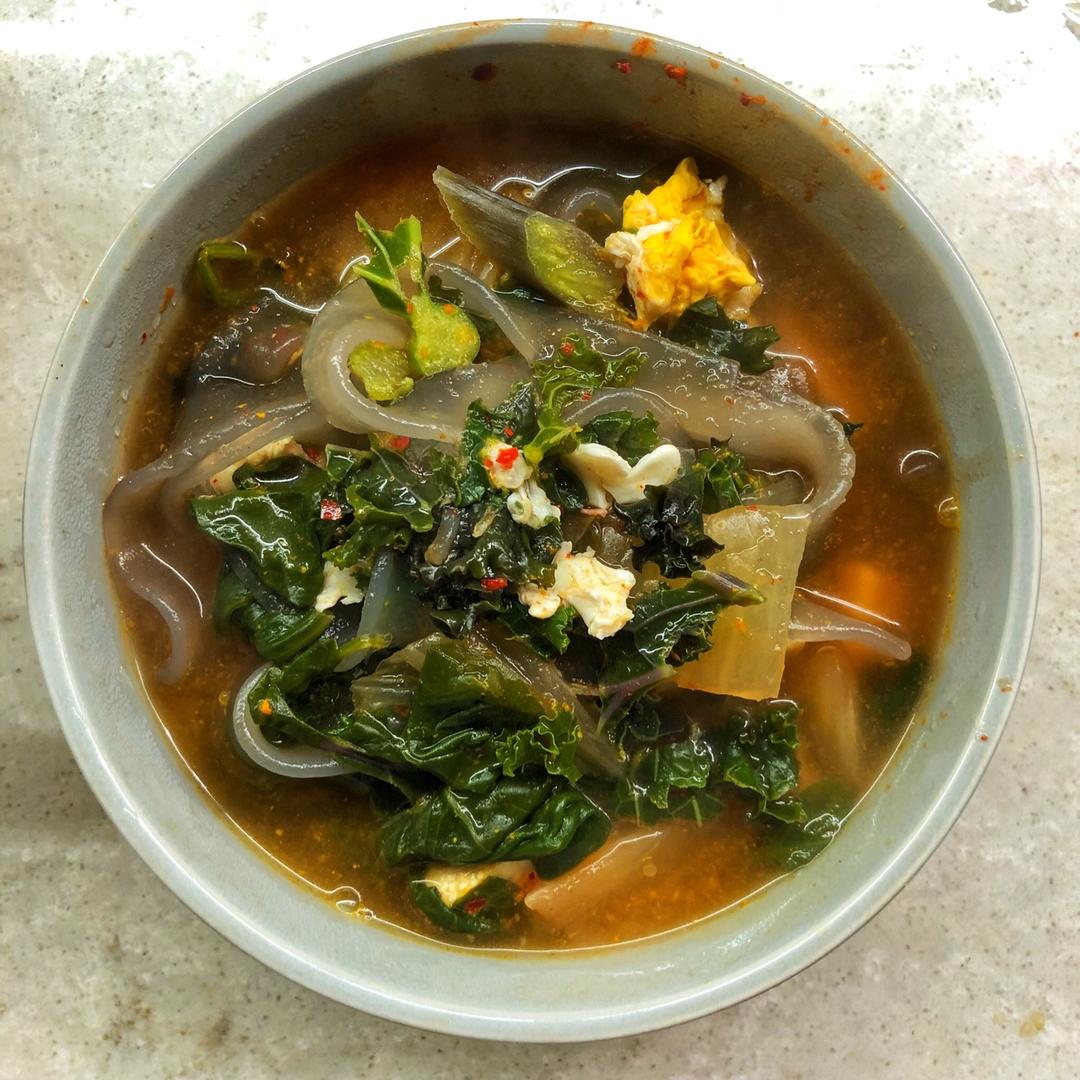 韩国泡菜豆腐锅