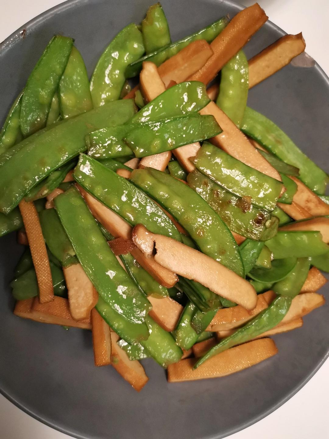 蒜香 香干荷兰豆