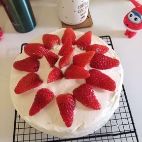 草莓奶油蛋糕--（新手必学）