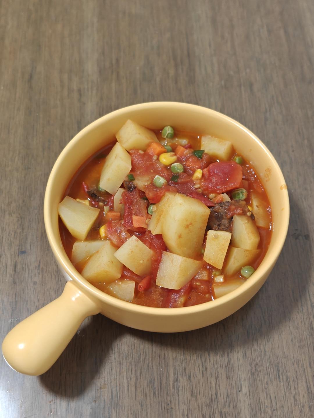 🍅勺子都舔干净哦｜番茄焖饭