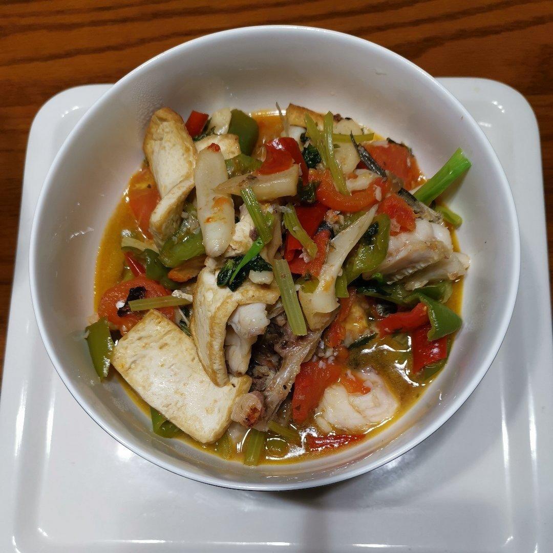 豆腐焖鱼