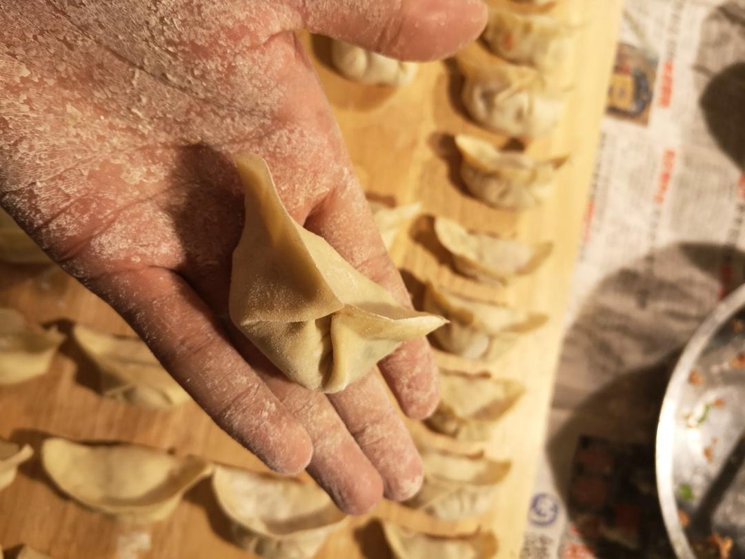 饺子包法——元宝饺子