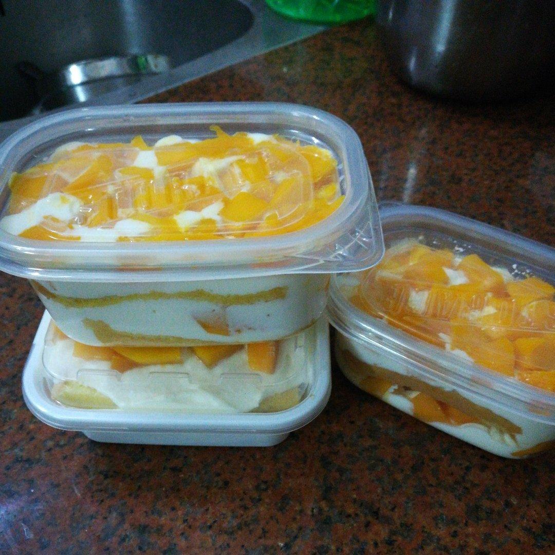 水果盒子蛋糕（低糖低油版）