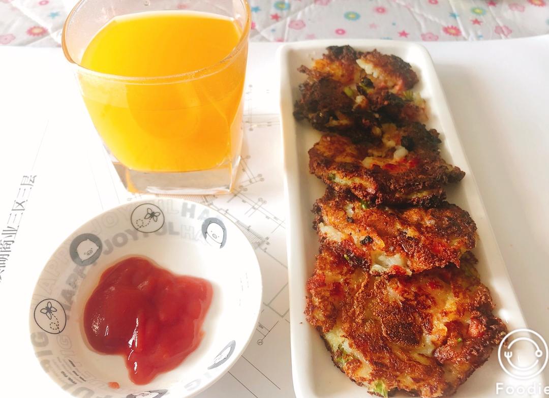 土豆火腿早餐饼
