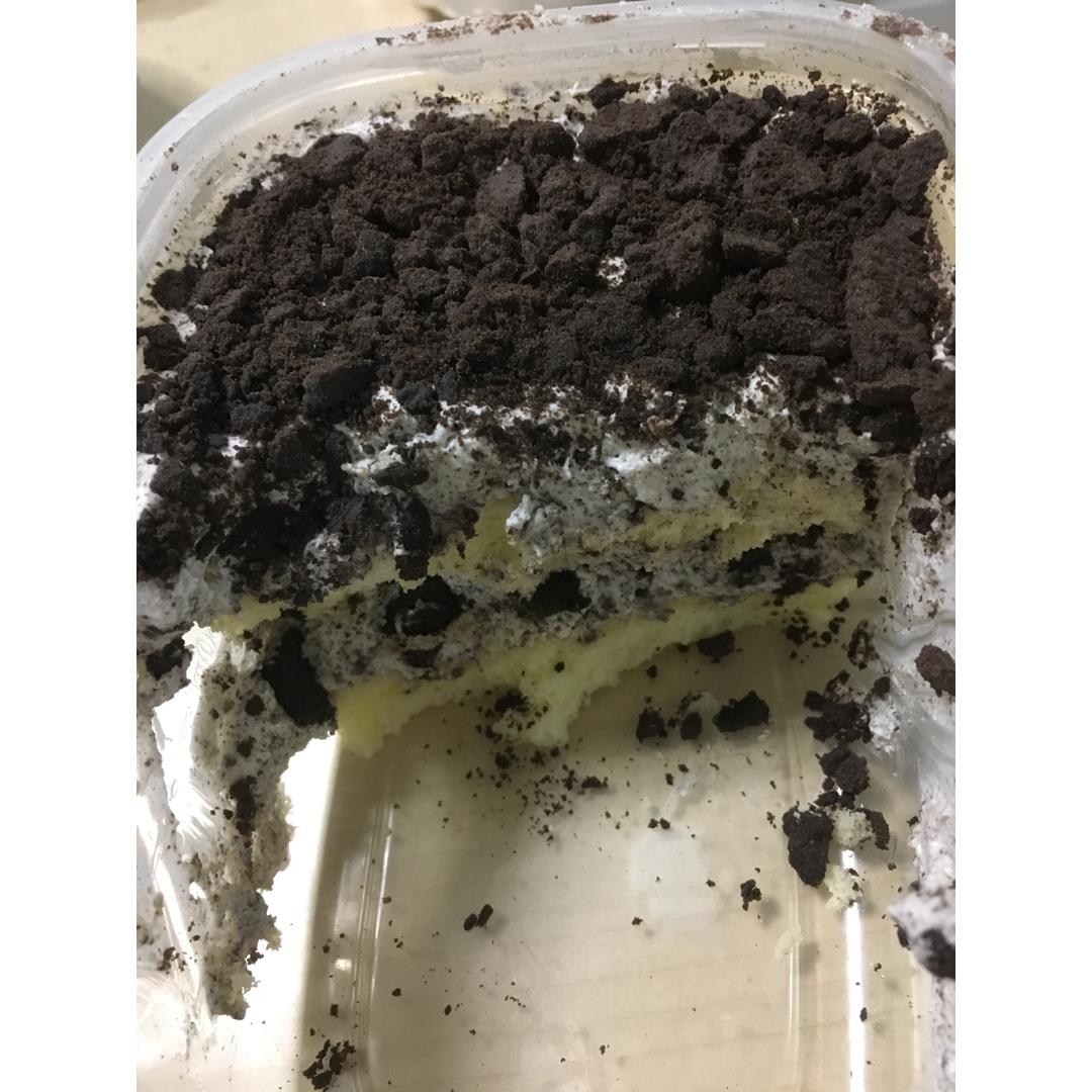 好吃到流泪的奥利奥咸奶油盒子蛋糕