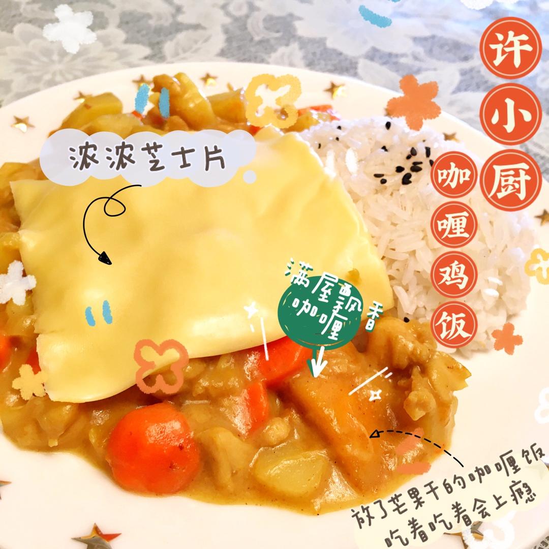 土豆咖喱鸡肉饭