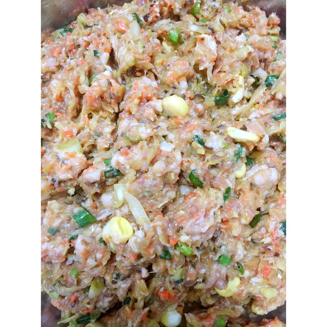 超好吃的饺子馅～～脆脆的包心菜饺子