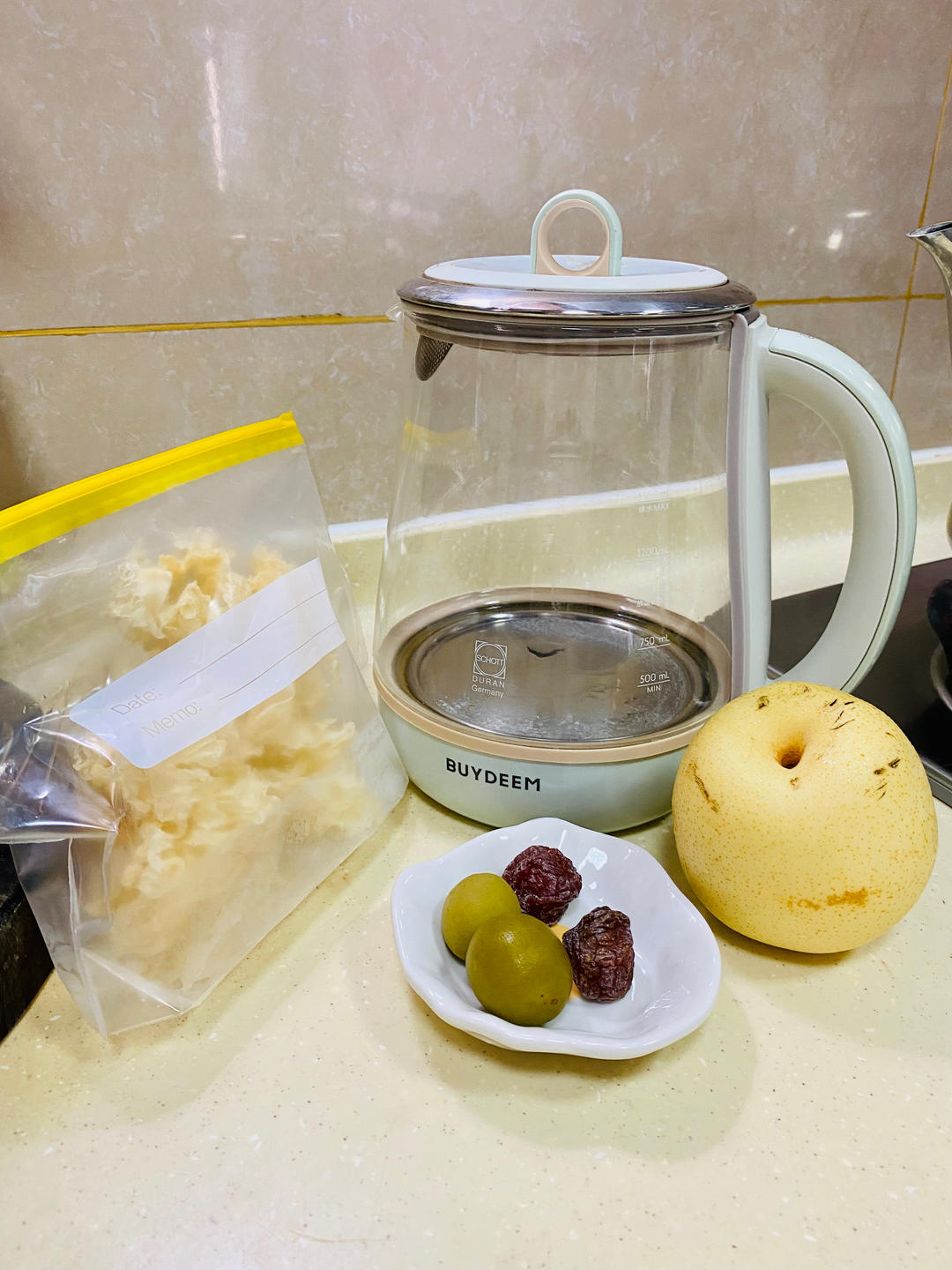 小吊梨汤【5-6月北鼎养生壶食谱】