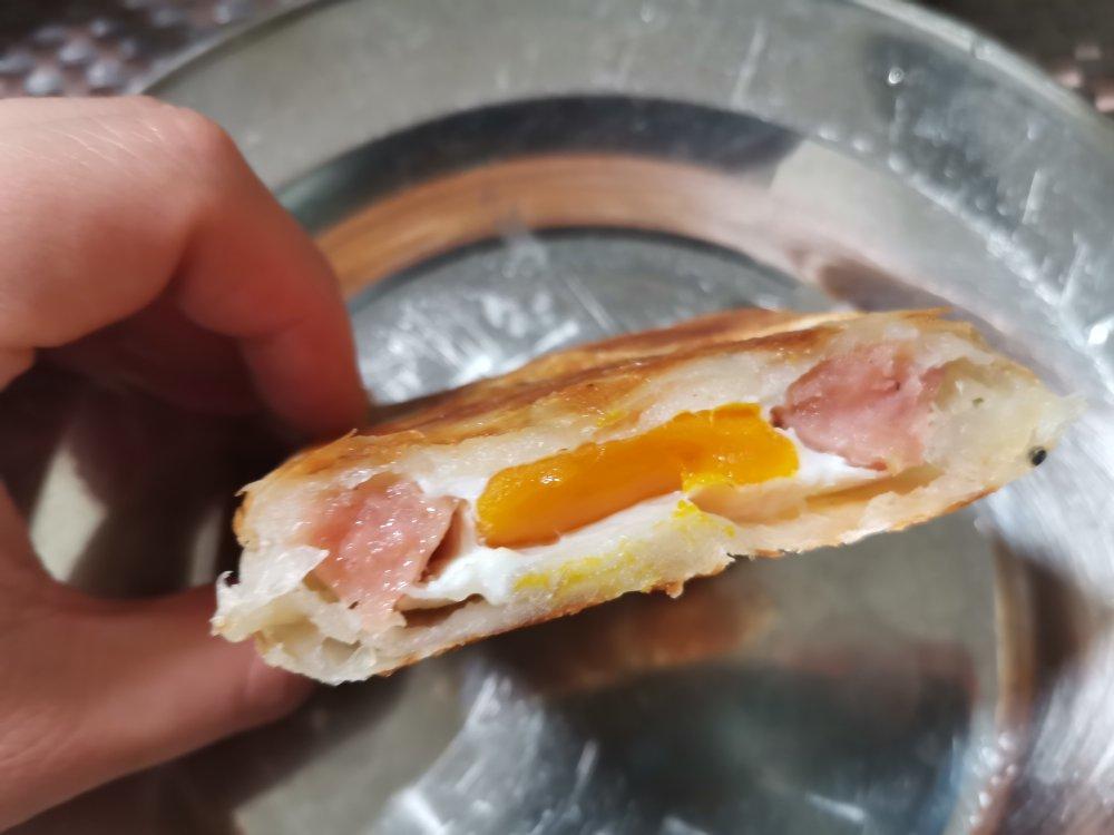 手抓饼的神仙吃法🔥早餐一定要来一份哦