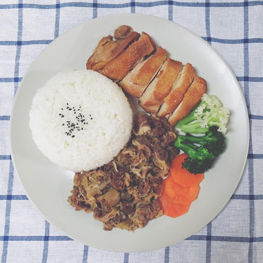 吉野家双拼饭家庭版（超好学哦）