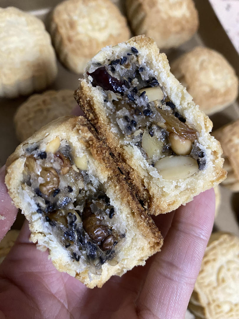 老式月饼（类似桃酥口味）