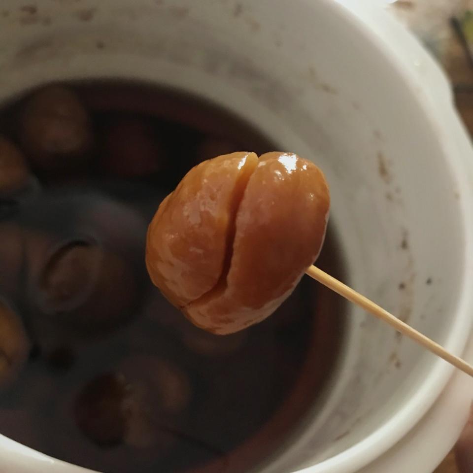 糖渍栗子🌰就该这么吃【经煮不易烂，入口即化，放凉也软糯】