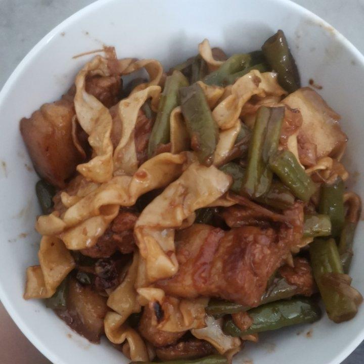 豆角焖面