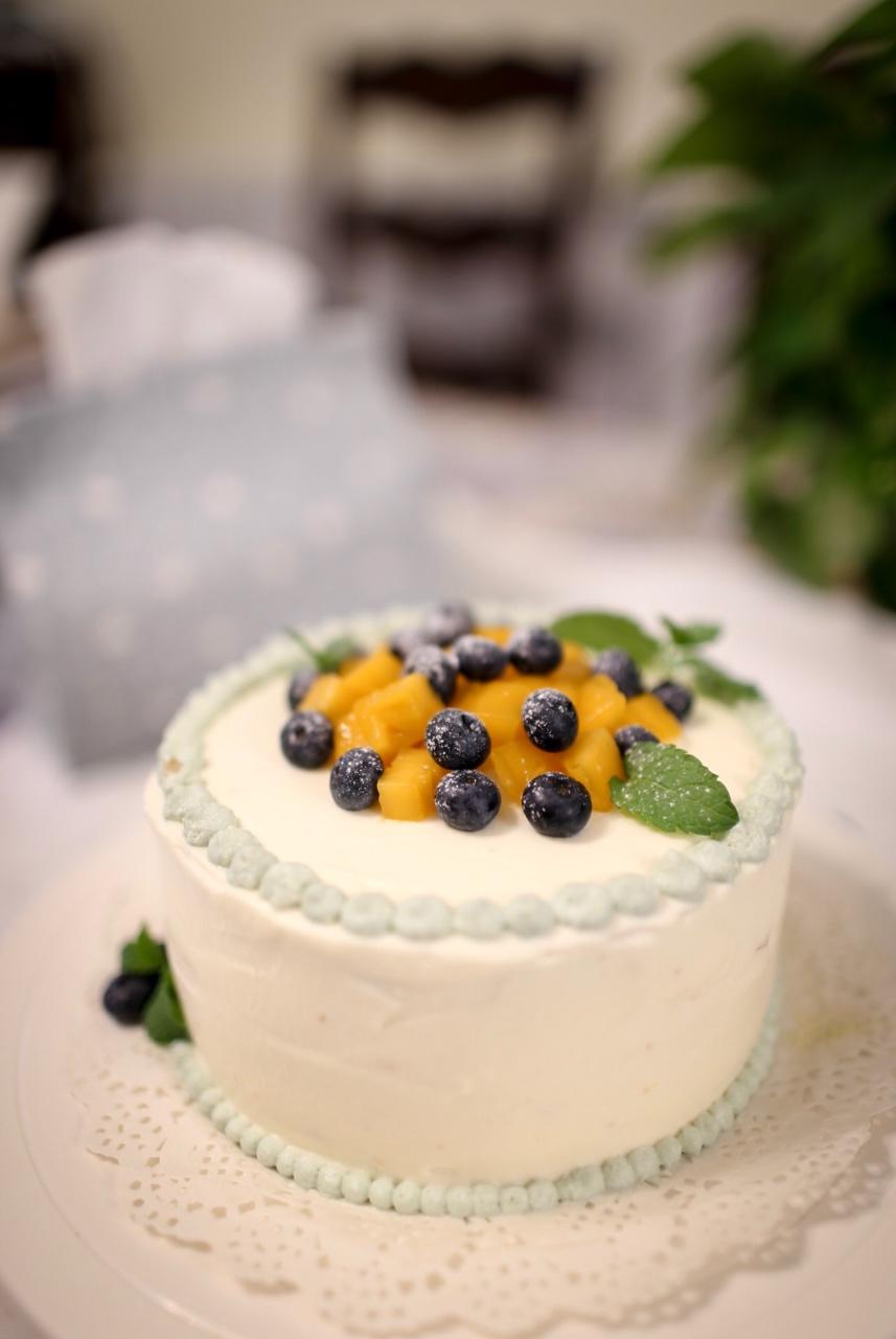 芒果裸蛋糕 完美戚风胚