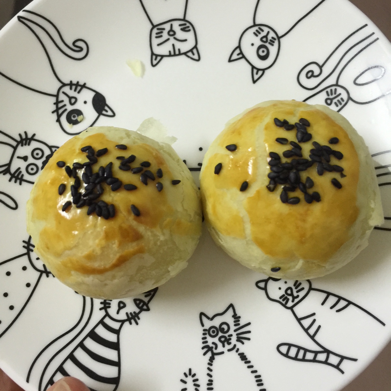 蛋黄酥（黄油版，留方自用）
