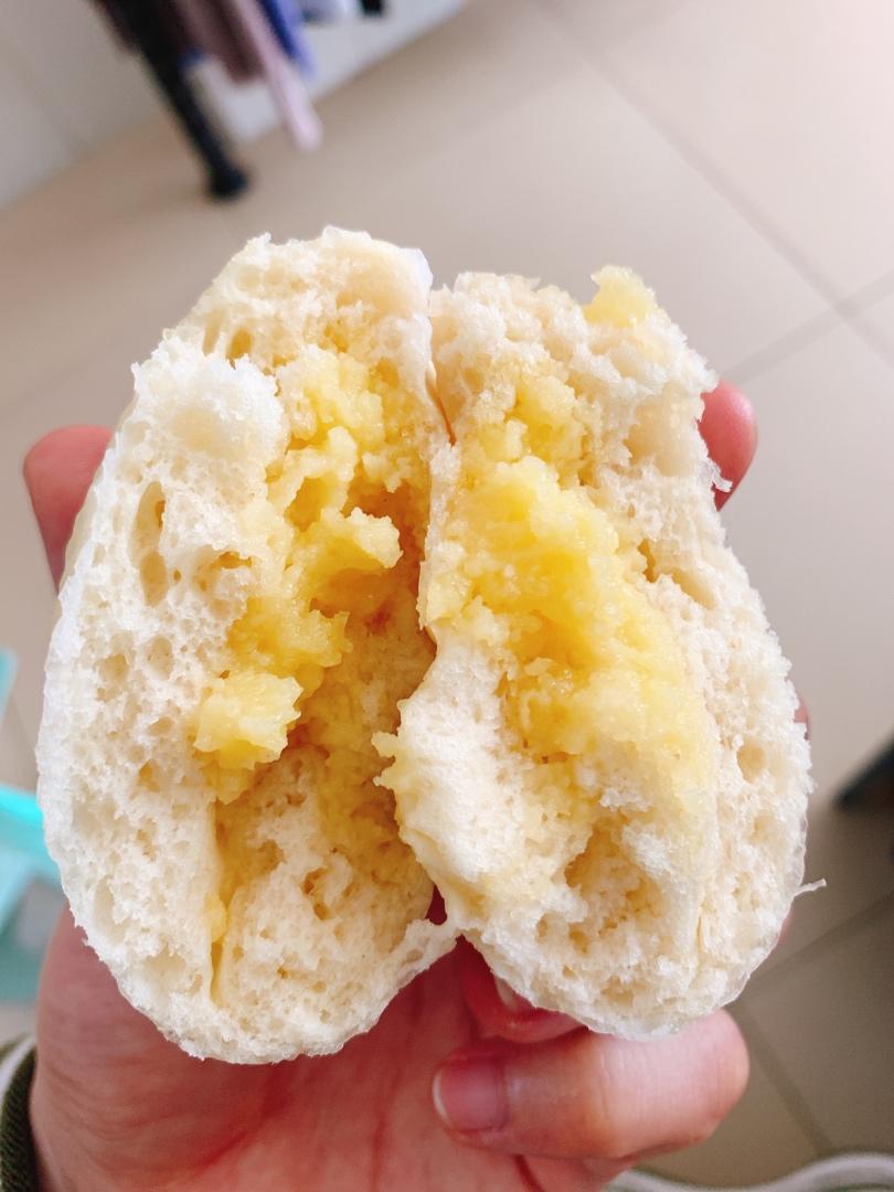 奶黄包（自制奶黄馅）
