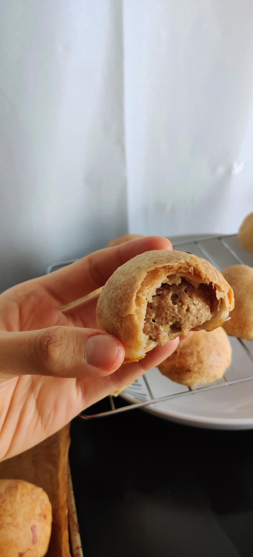 【鲜肉月饼】秋天的第一颗月饼，一口爆汁，酥香掉渣！