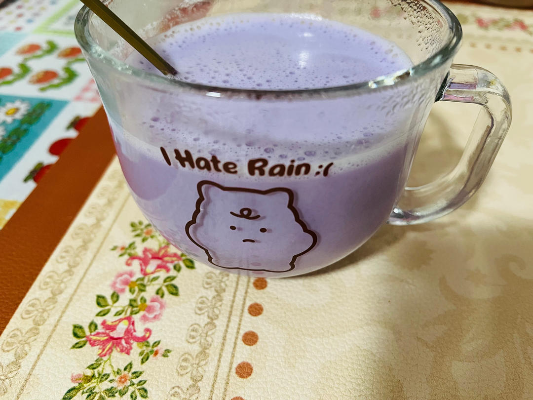 紫薯牛奶饮
