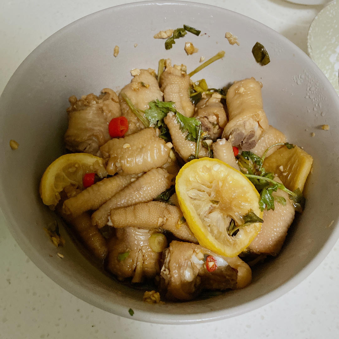 超好吃的🍋酸辣凤爪