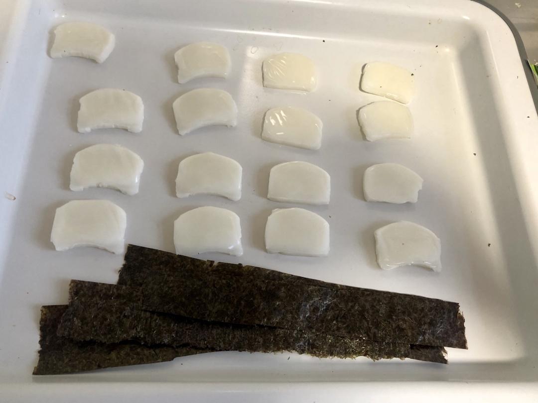 【1-2月北鼎烤箱食谱】海苔烤年糕