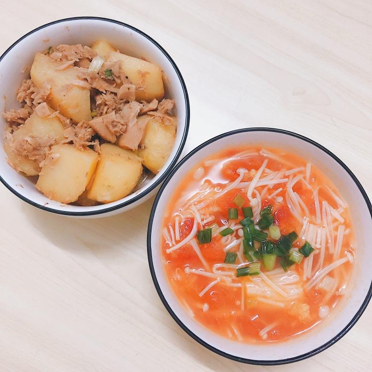 金枪鱼煮土豆