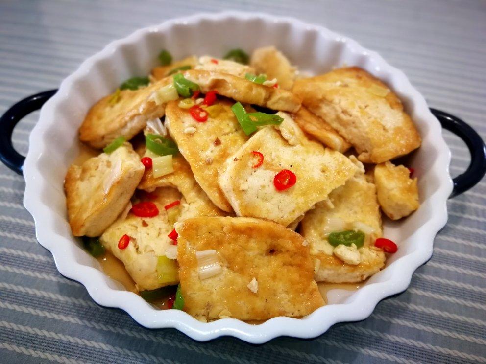 无敌好吃的香煎豆腐