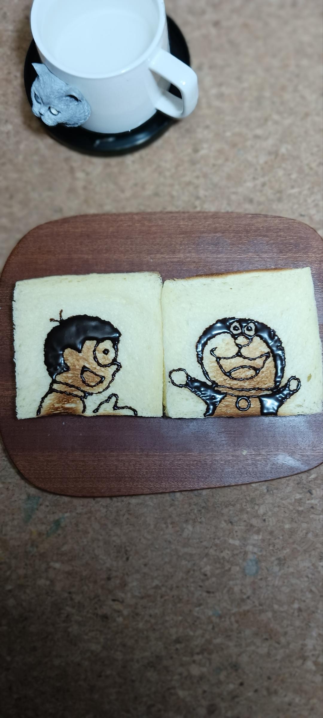 史努比烤吐司片