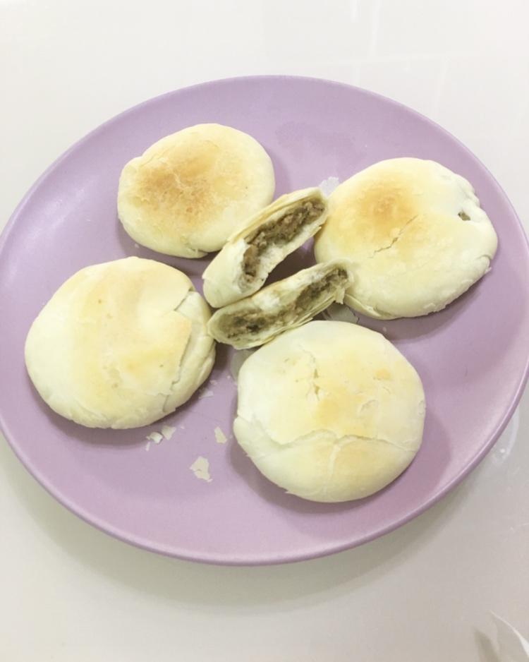 酥皮绿豆饼