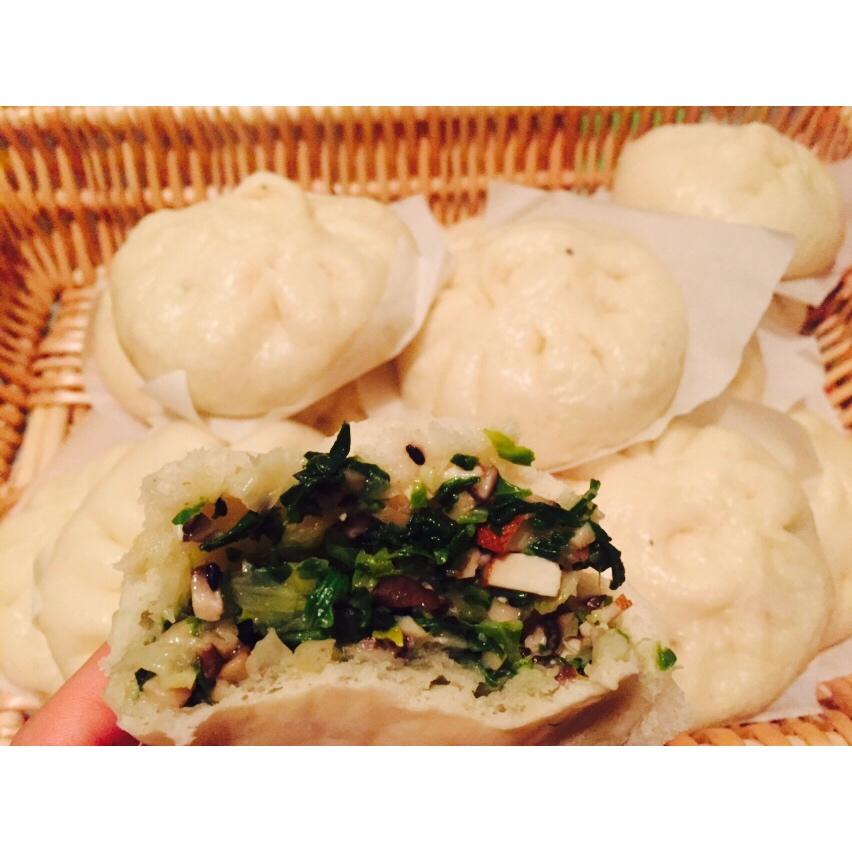 节省一半时间的大包子（另付翠绿菜包子，肉包子，腹黑包子食谱）