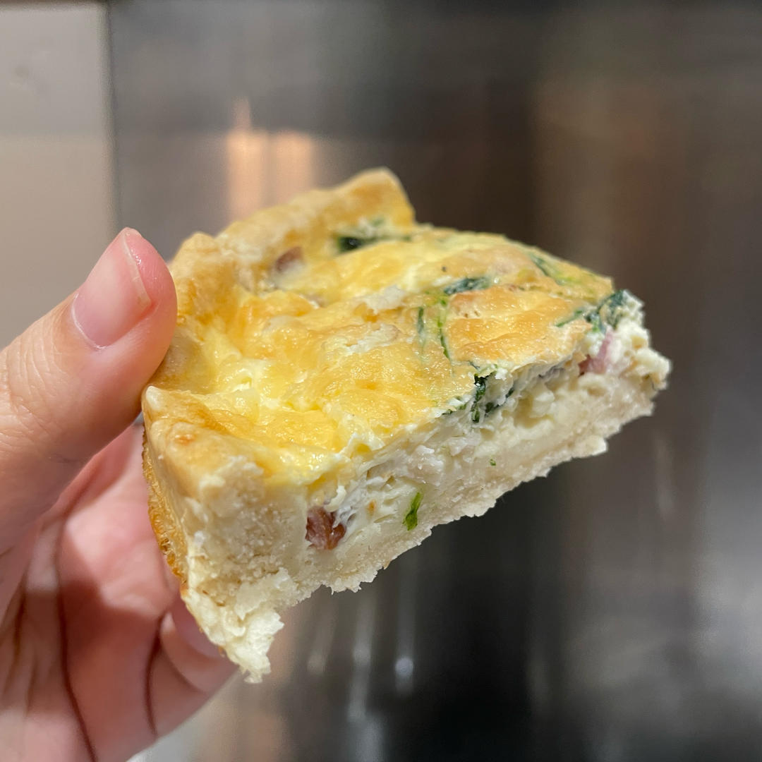 Quiche Lorraine 法式鸡蛋火腿烤咸派