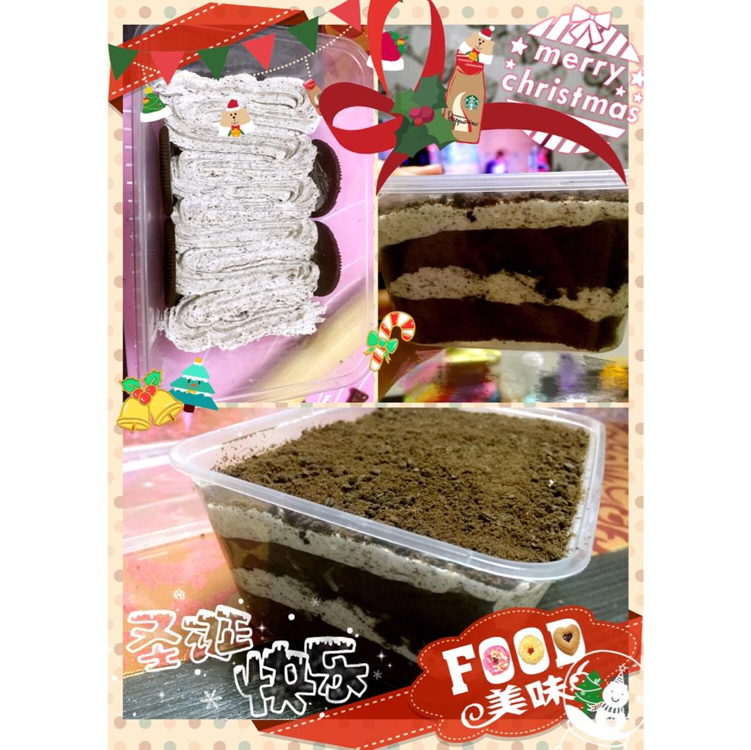 好吃到流泪的奥利奥咸奶油盒子蛋糕