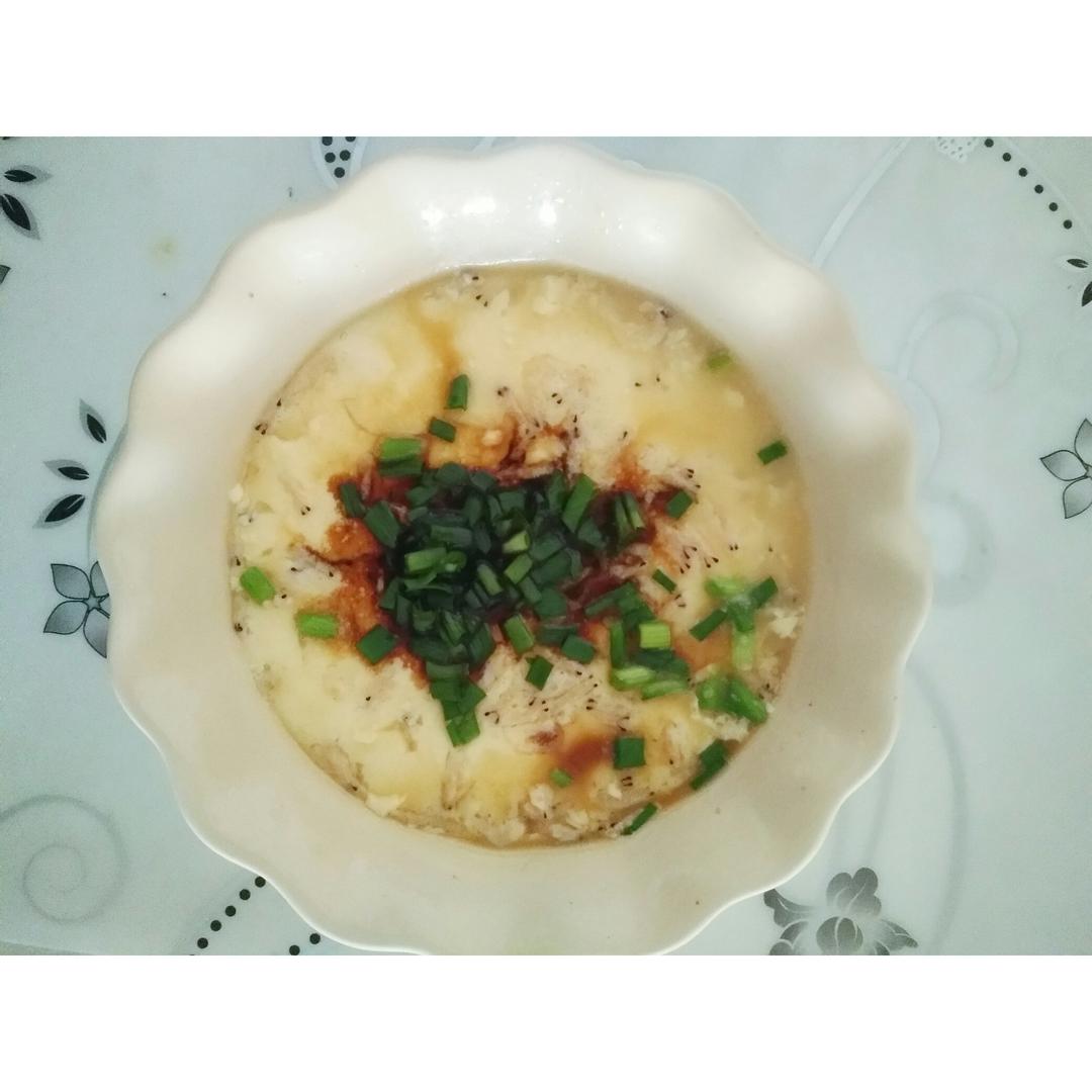 虾米蒸蛋