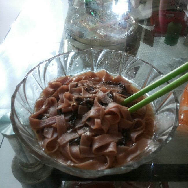 手工面条之紫薯面条