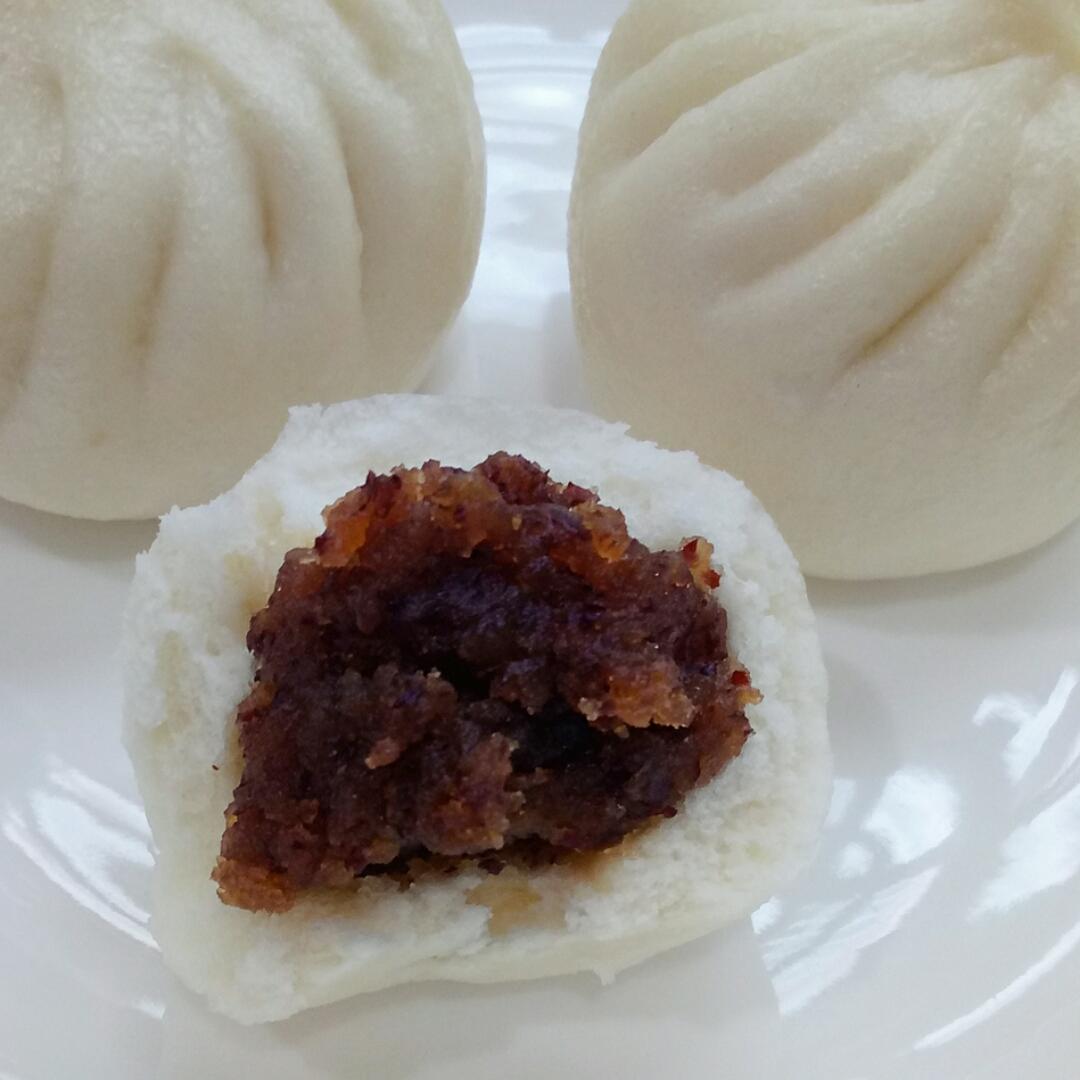 彩虹c做的清香枣泥包(附带小视频)