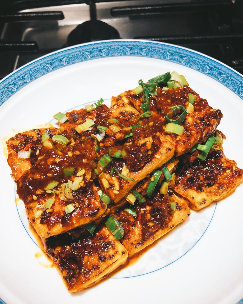 家常菜-香煎豆腐