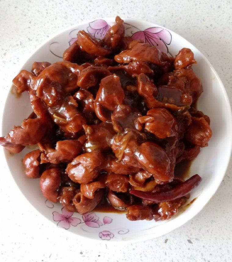 西西小爱做的不用炒糖色的酱鸡胗